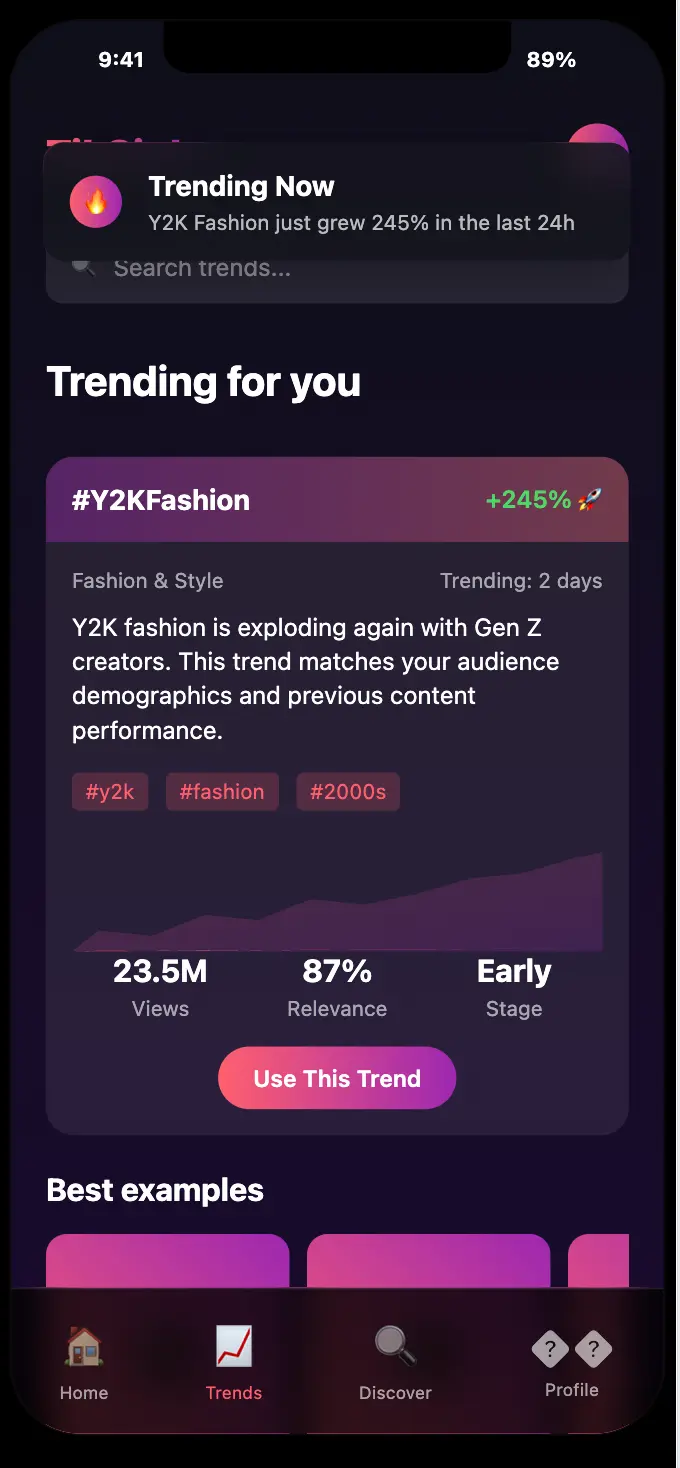 Go Viral Profile Analysis